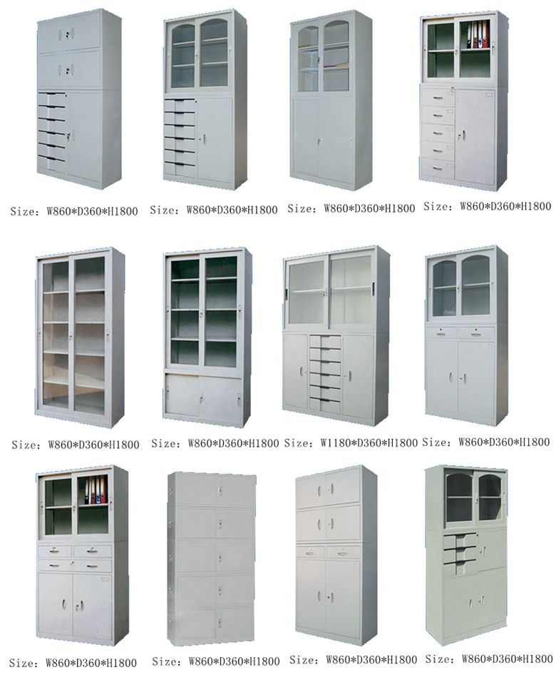 10-Drawer Factory Direct Sale Office Metal Filing Cabinet/Bookshelf/Bookcase/Book Shelf