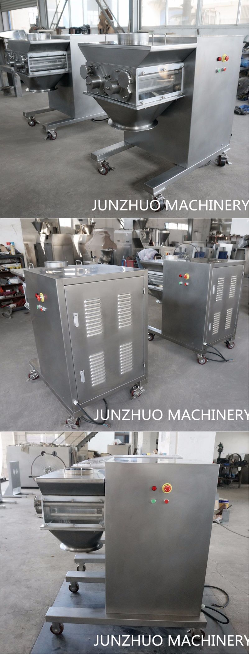 Yk-160s High Efficiency Double Cylinders Oscillating Granulator