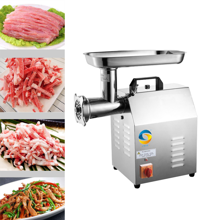 Hot Sale Industrial Steel Panel Electric Frozen Meat Mincer Grinder