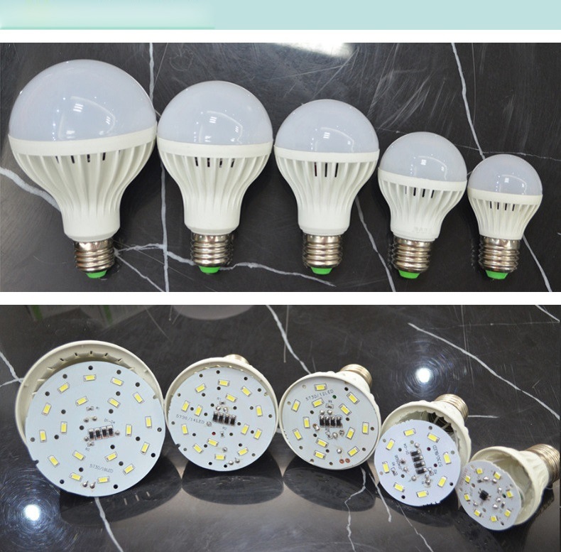 LED Bulb Lamp China Manufacturer Energy Saving Plastic LED Bulb 3W/5W/7W/9W/12W/18W LED Bulb LED Light LED Lamp