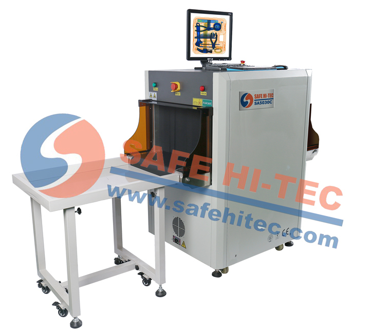 SAFE HI-TEC Baggage & Luggage Airport Security Inspection Explosives X-ray Metal Detector Screening Scanning Machine with UK Detector Board