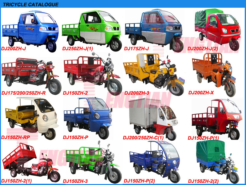 China Manufacture Tricycle Cargo / Open Cargo Truck