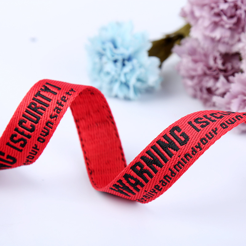 38mm Custom Nylon Woven Jacquard Elastic Band Tape for Underwear