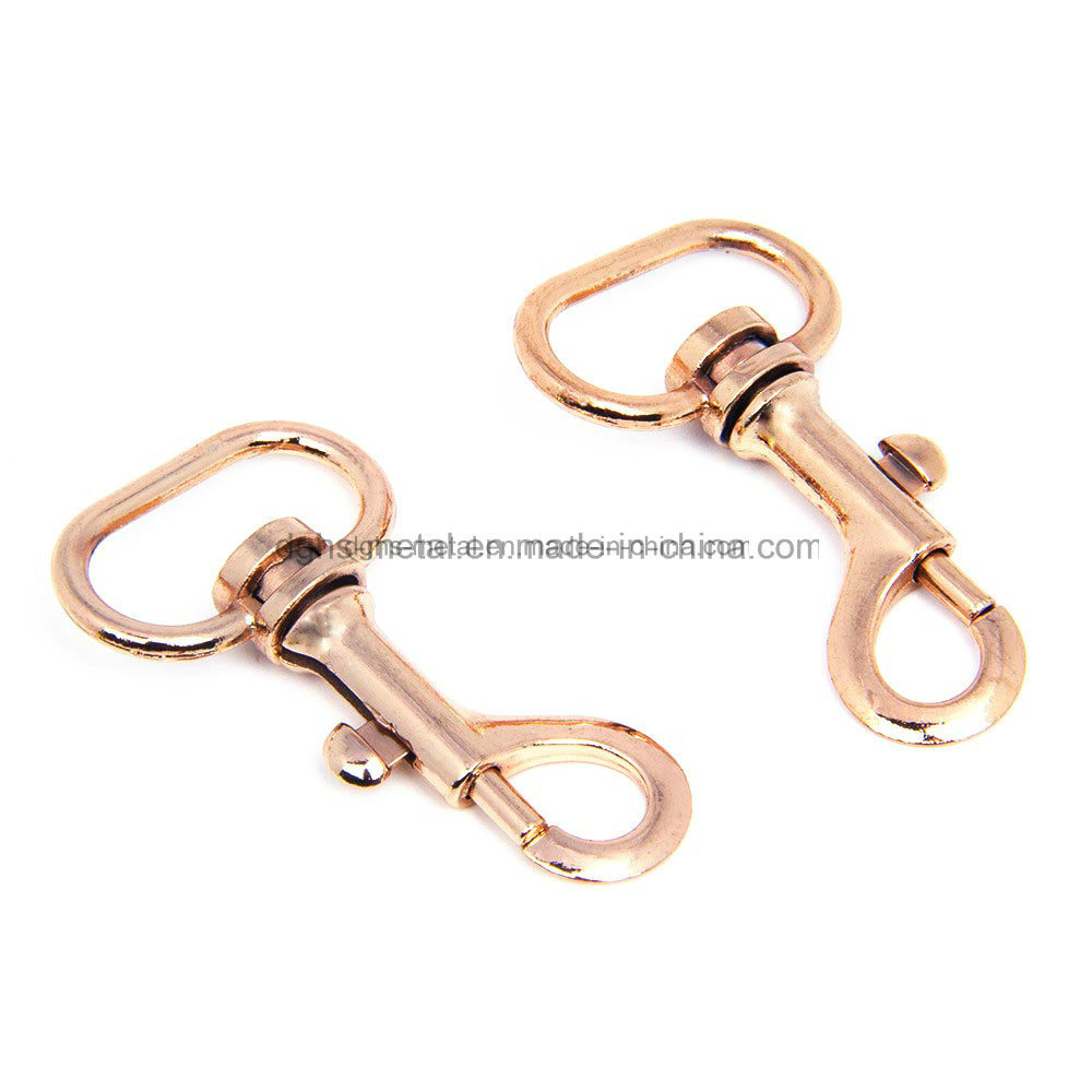 Hot Sale Zinc Alloy Pet Swivel Snap Hook for Leash Collar Bag (Hsg0022, 0023)