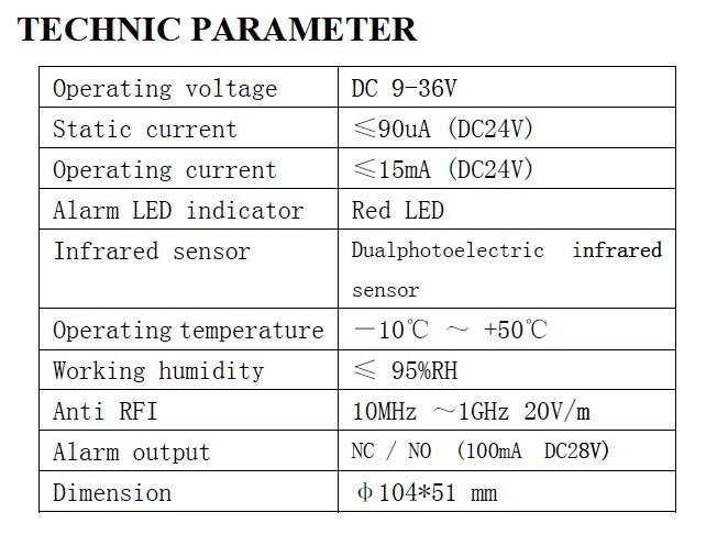 2 Wire Conventional Photoelectric Smoke Detector for Fire Alarm (ES-5010OSD)