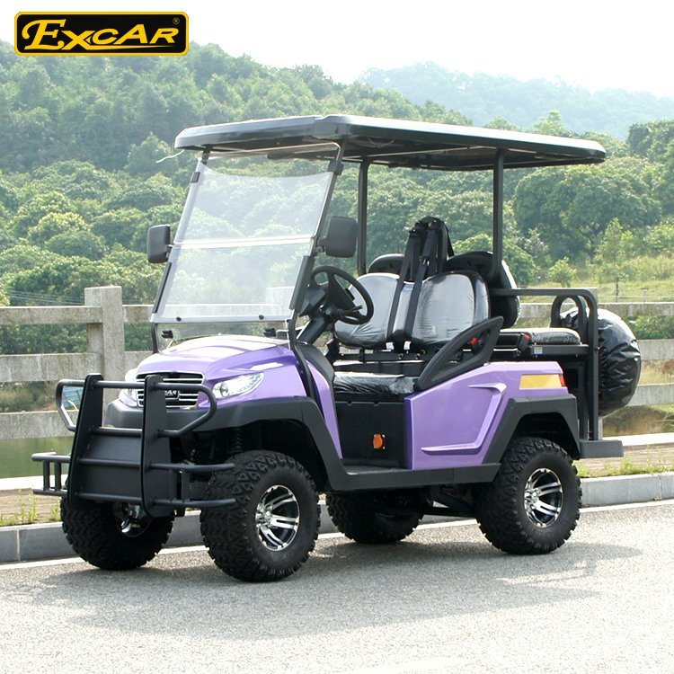 Lifted Hunting Tyre Electric Golf Cart