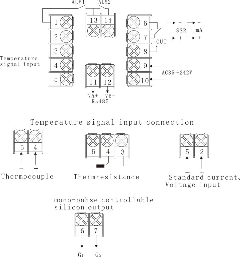 Xmtg-808 Digital Pid Temperature Controller with CE, RoHS and UL