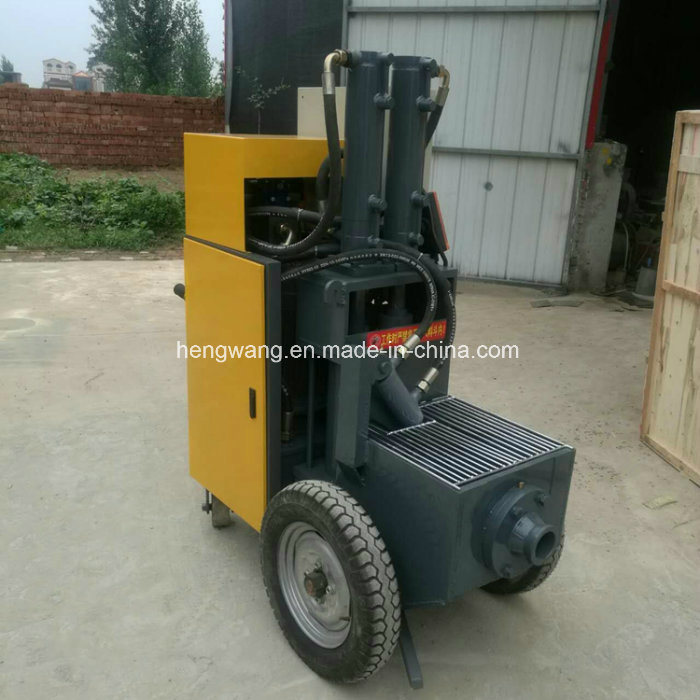 Construction Concrete Transfer Trailer Pump with Electric Motor
