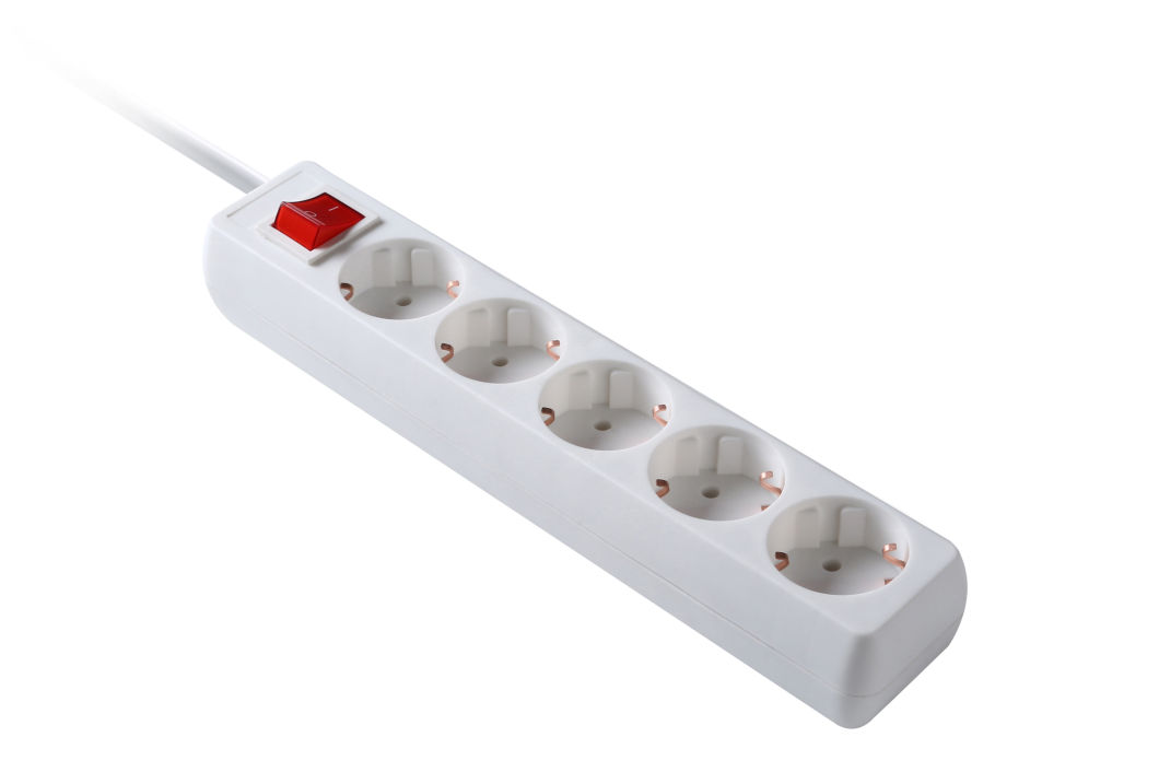 Multiple Extended Socket Smart Switch Surge Protector Power Strip (REF5W)