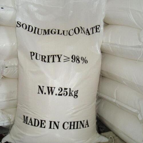 White Crystalline Powder Sodium Gluconate for Industry Grade