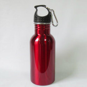 Custom 500ml Single Wall Stainless Steel Sport Water Bottle