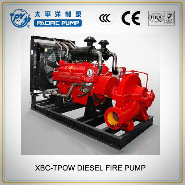 Xbc/Tpow Horizontal Split Casing Diesel Fire Pump