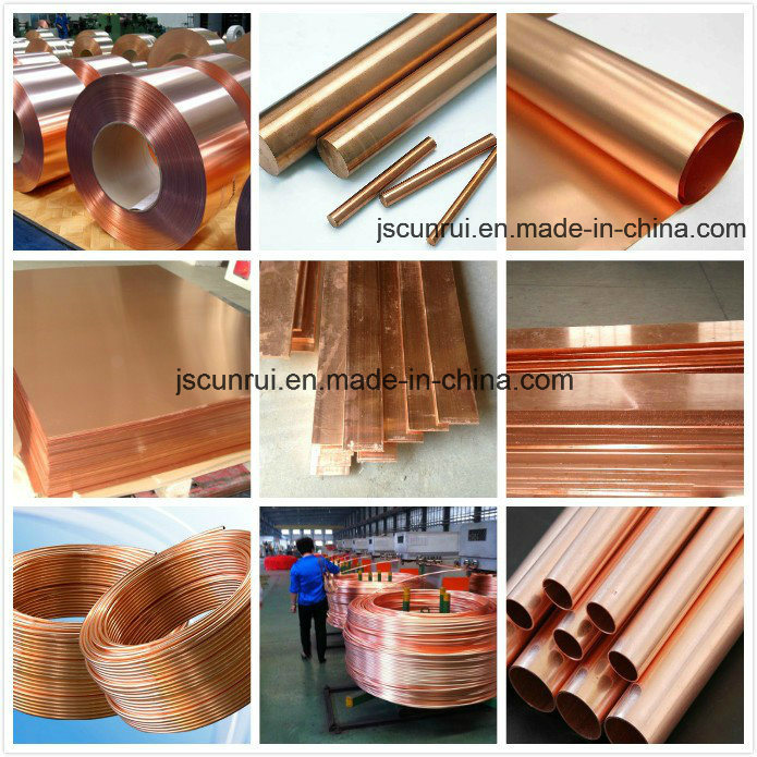 Manufactury Se-Cu C102 C11000 C1100 Copper Pipe DIN 2.009