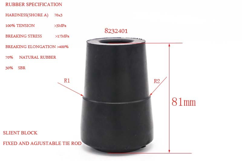 ODM and OEM Silent Block for Connect Rod of Rubber Damper Rubber Shock Ab, Rubber Product with ISO 16949 Certificate ISO9001 Certificate and RoHS Certificate