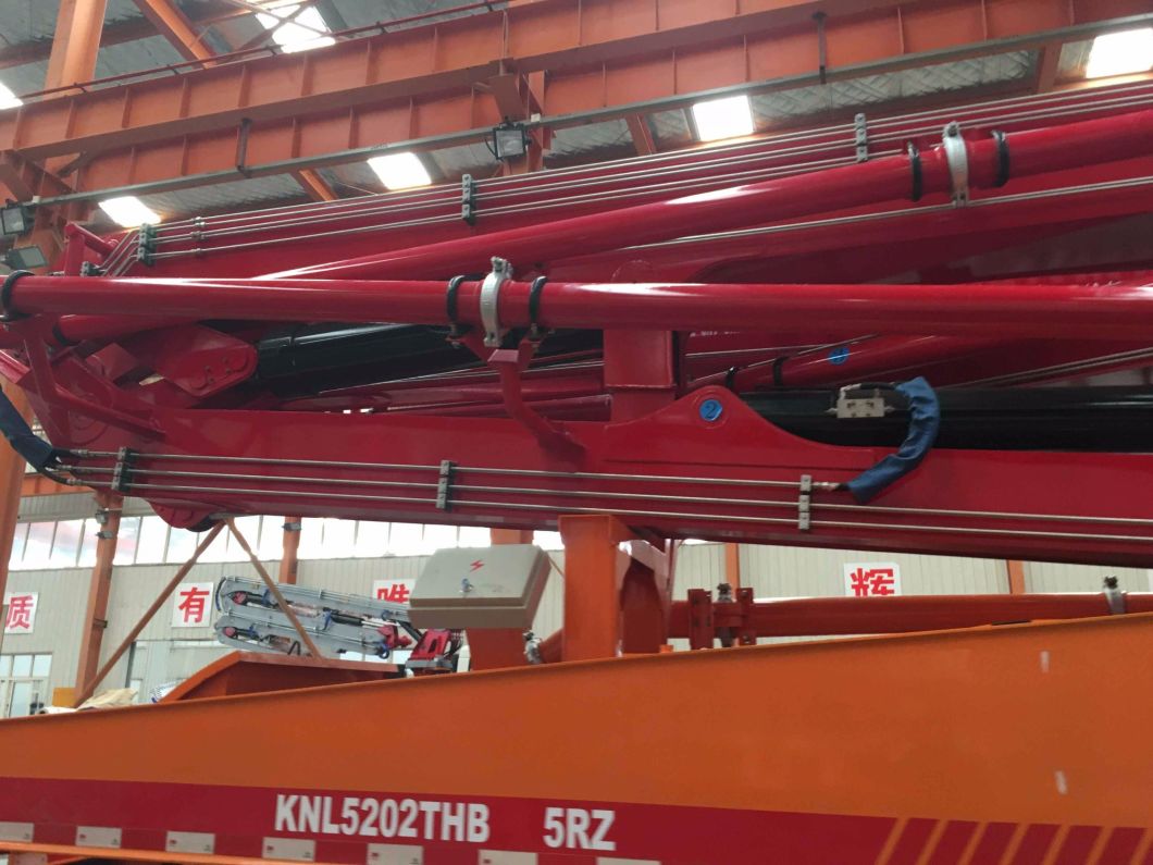 Chinese Construction Machinery 37m Truck Mounted Concrete Pump Power for One Belt One Road