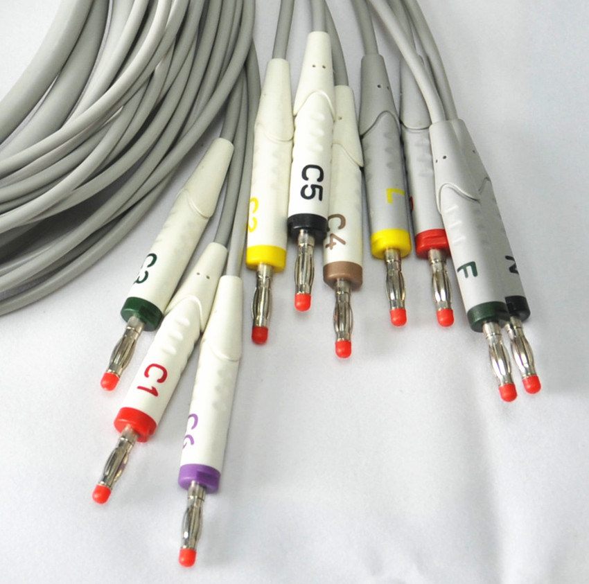 Schiller 10 Leads Banana Type EKG Cable