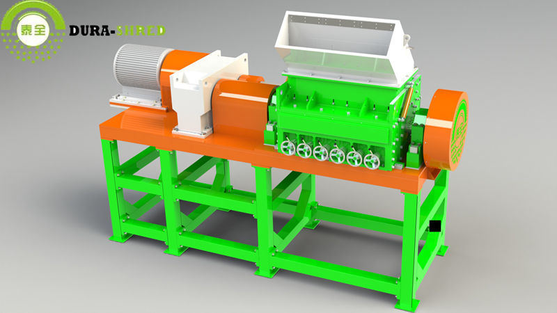 Dura-Shred Used Tire Recycling Machine