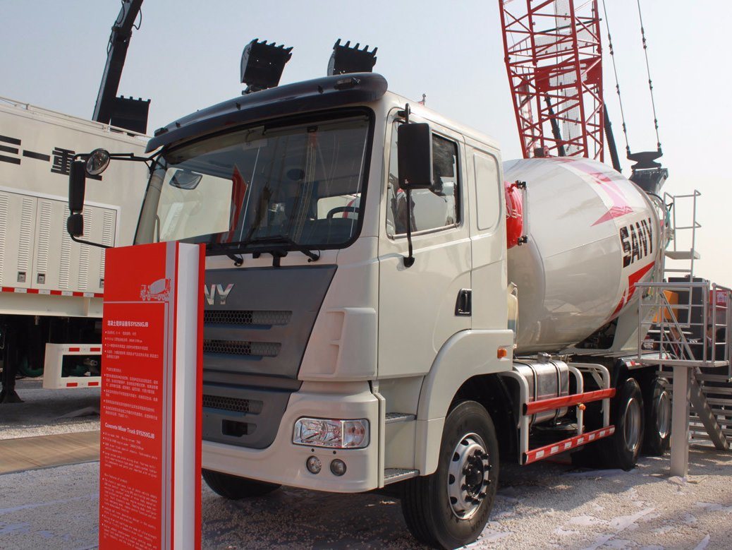 Sany Sy412c-8 12 Cubic Meters Mobile Concrete Mixer Truck Prices