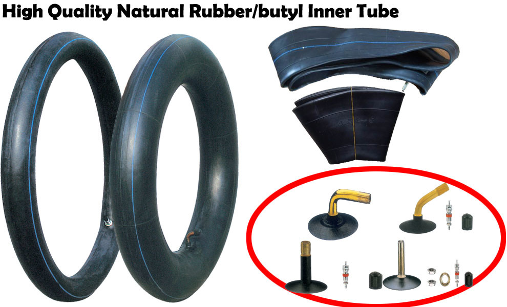 Butyl Rubber Bike Inner Tube, 3.00-17 Bike Inner Tube.