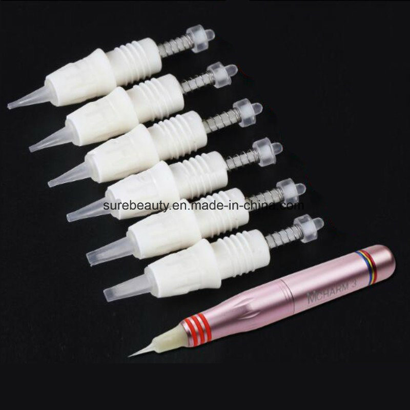 Rose Golden Charmant Three Machine Kits Candy Cartridge Needles for Microblading Tattoo Permanent Makeup