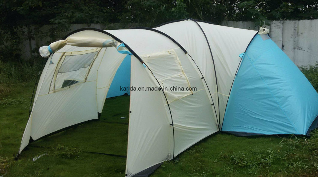 Family Camping Tent 6 Person 3 Rooms Gazebo