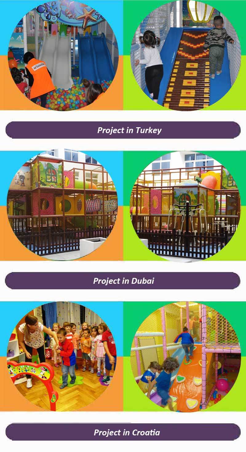 Kids Indoor Activities of Soft Play for Kindergarten