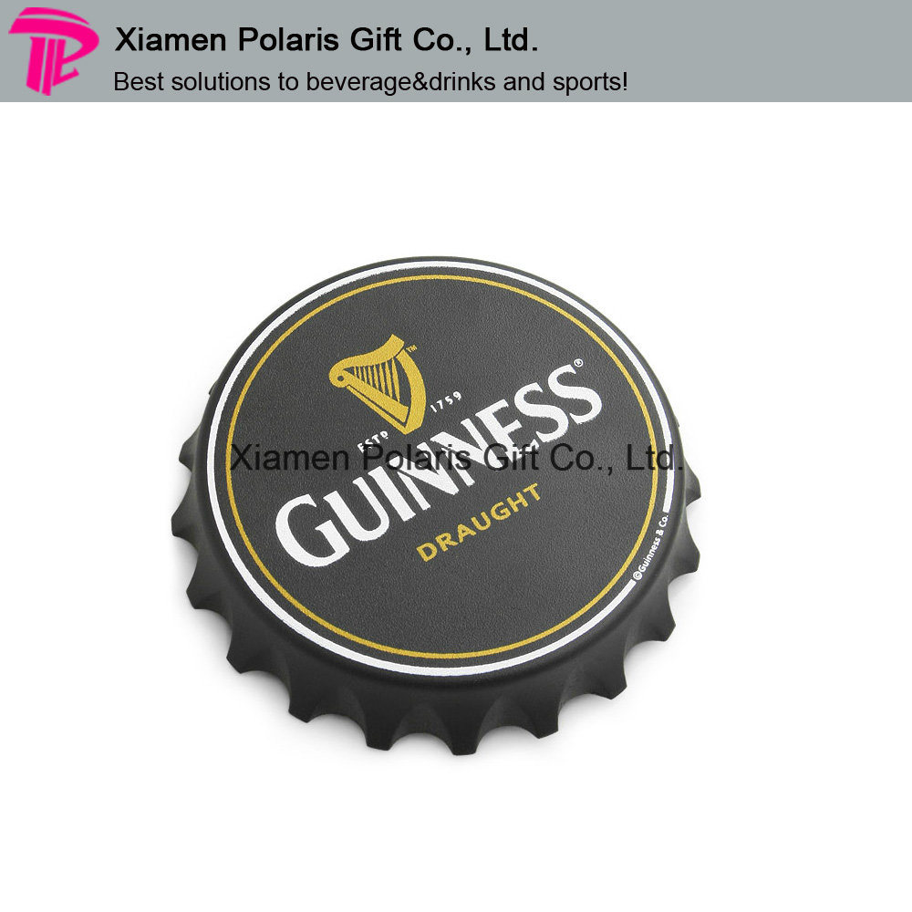 Custom Guinness Stainless Steel Beer Bottle Opener with Full Printing