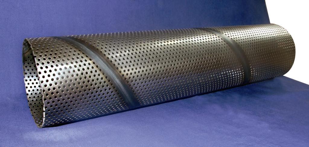 PVC Coated Aluminum Perforated Metal Steel Mesh