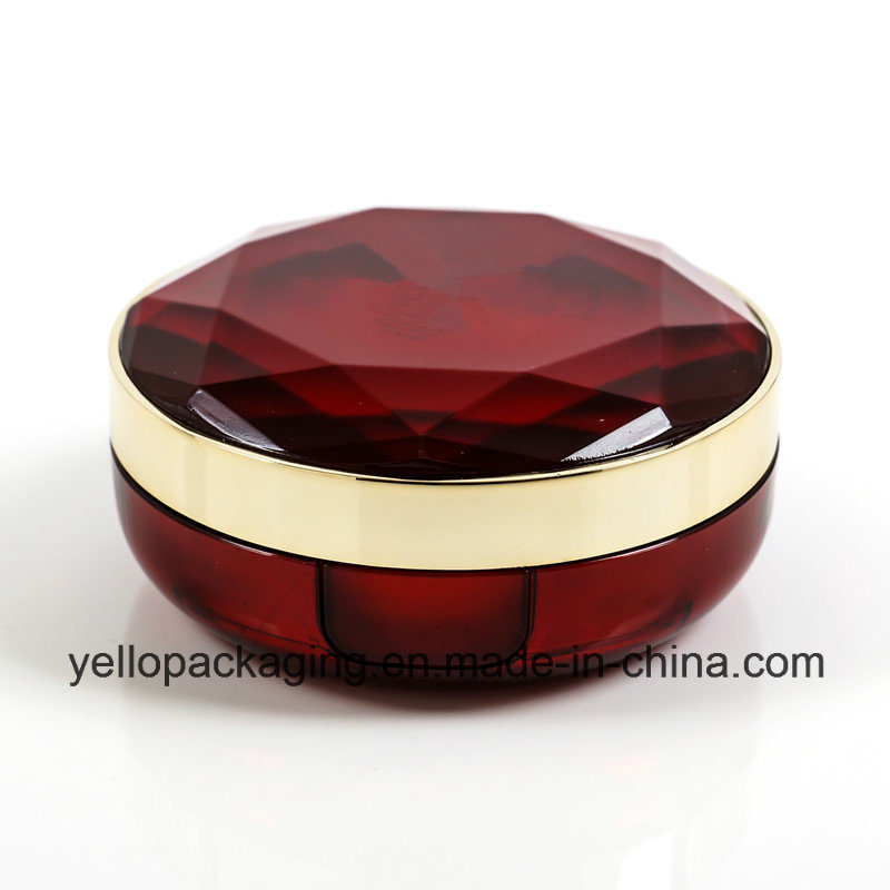 Luxury Style Compact Cosmetic Case Powder Box