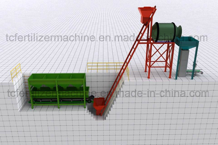 Hot Sale Specialized Bb Fertilizer Production Line Supplier Using Mixer