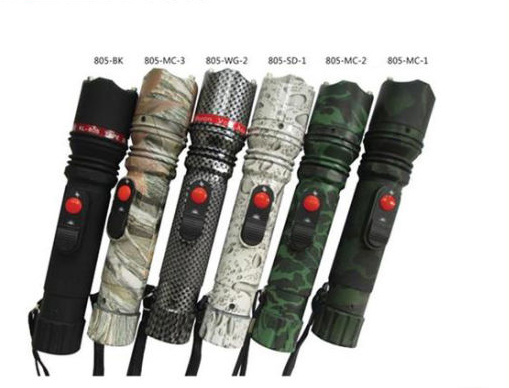 Manufacturer of Rechargeable 110 Stun Gun Adjustable Tactical Flashlight