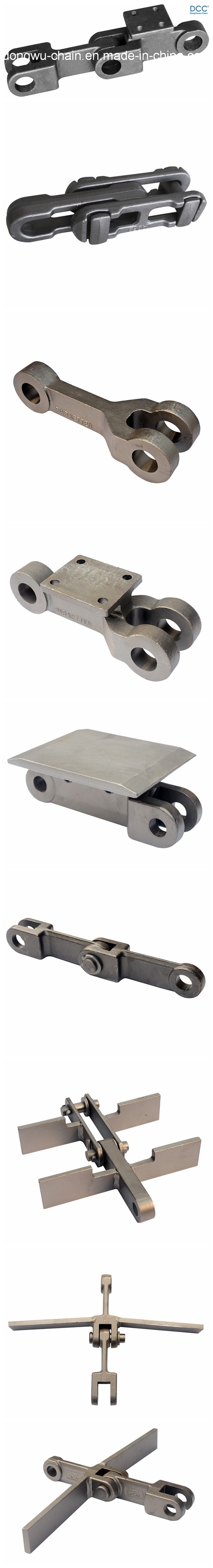 Stainless Steel Iron Scraper Transmission Roller Conveyor Chain