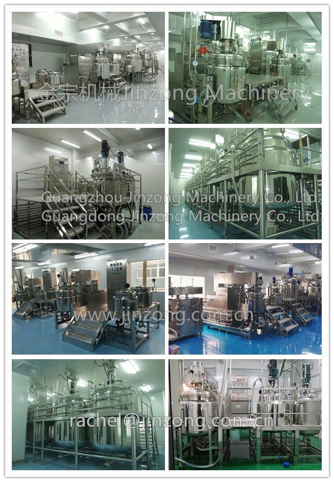 Guangzhou Jinzong Machinery Vacuum Homogenizer Mixer