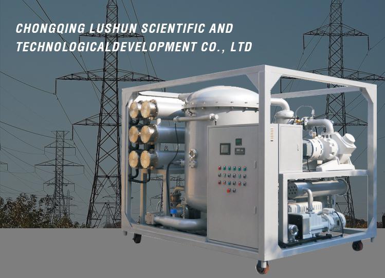 High Quality High Vacuum System Automatic PLC Industrial Transformer Oil Filtration Machines