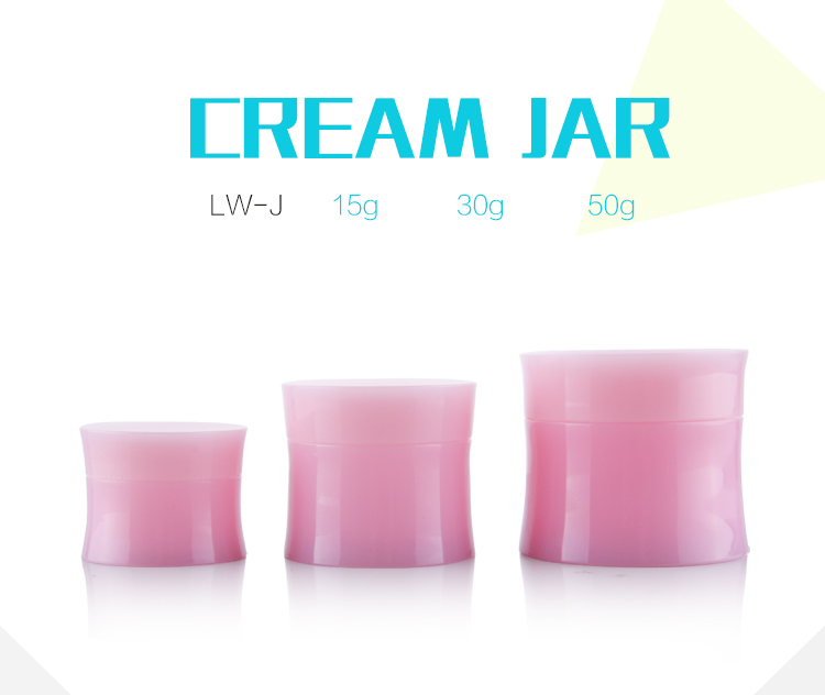 15g 30g 50g Container Skin Care Use Face Cream Plastic Cosmetc Packaging Manson Cream Jar