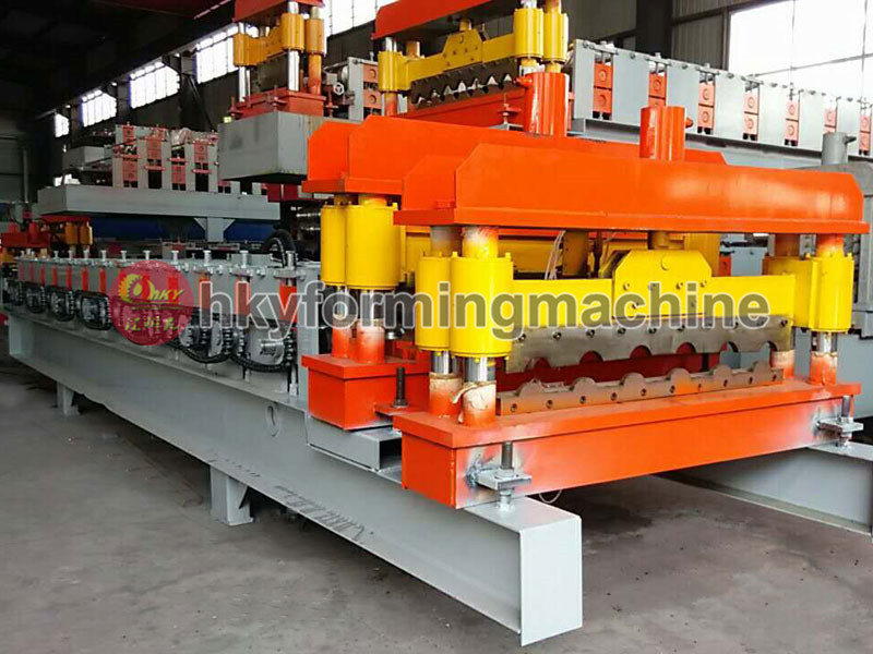 Hky Automatic Glazed Tile Roll Forming Machine