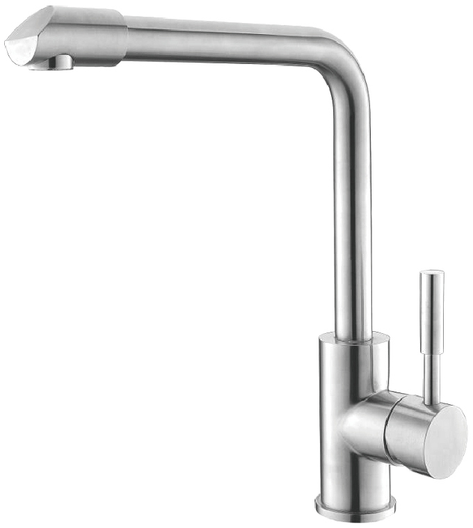 304 Stainless Steel Rotatable Kitchen Sink Mixer Basin Faucet