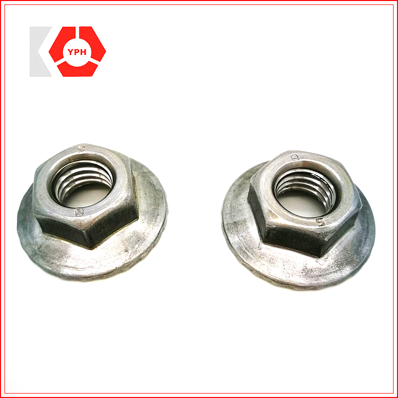 China Made DIN 6923 Hex Flange Nut with Factory Price Good Quality