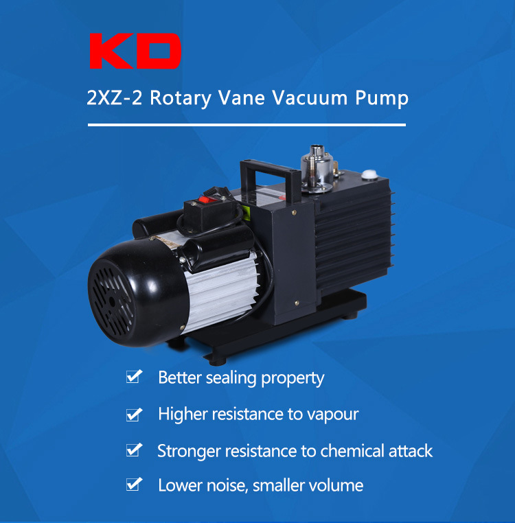 Mechanical Double Stage Oil Rotary Vane Vacuum Pump
