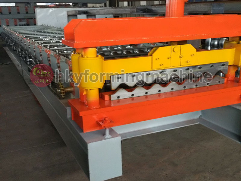 2016 Metal Glazed Tile Steel Coils Roll Forming Machine