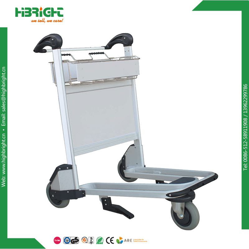Airport Passenger Baggage Luggage Cart Trolley with Brake