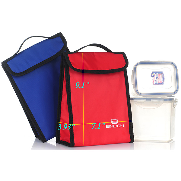 Colorful Velcro Lunch Pack/ Lunch Cooler/ Cooler Tote Bag