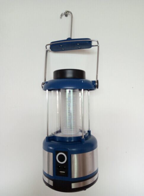 Big Power and Brightness 4W Solar LED Light Lamp Lantern with FM Radio