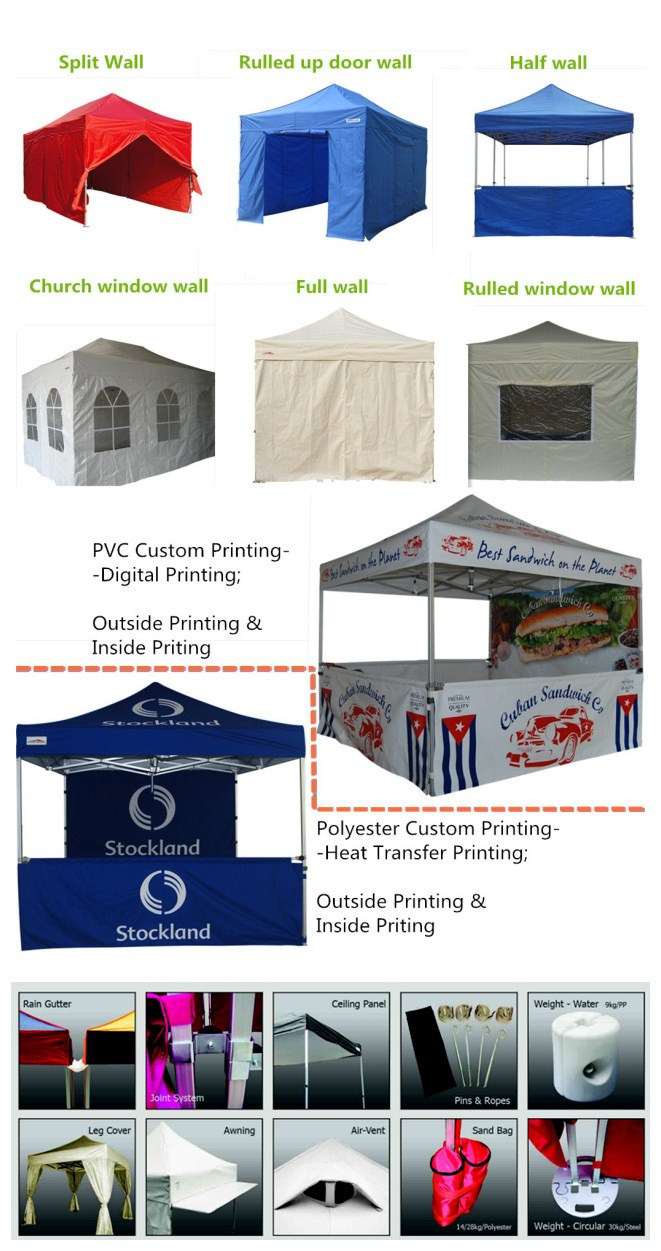 Pop up Gazebo Hot Sell Folding Tent for Sale
