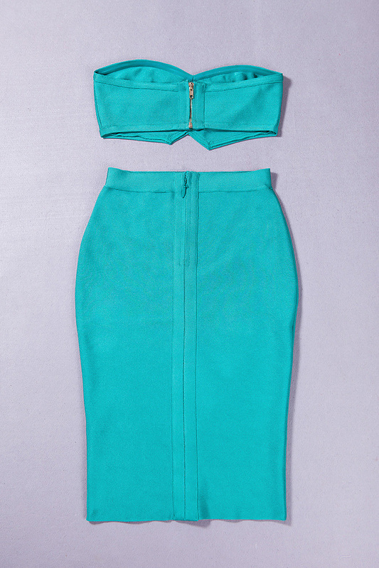 Womens Sexy Strapless Dress with Have a High-Waisted Sheath Dress