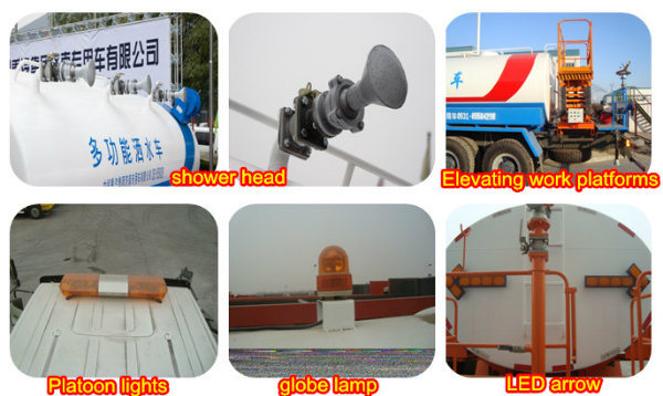 China Water Tank Truck 2m3-30m3 Sprinkling Truck