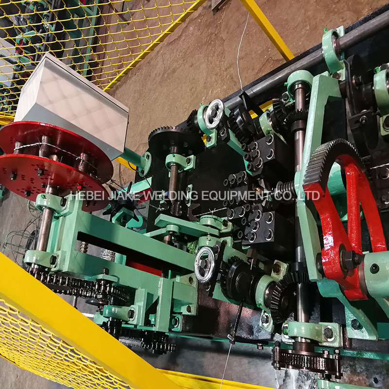 Fully Automatic Double Unit Wire Barbed Making Machine