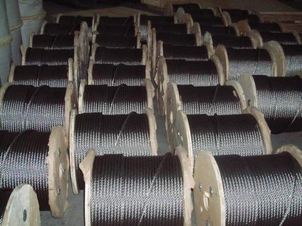 DIN3055 Galvanzied Wire Rope Steel Wire Rope
