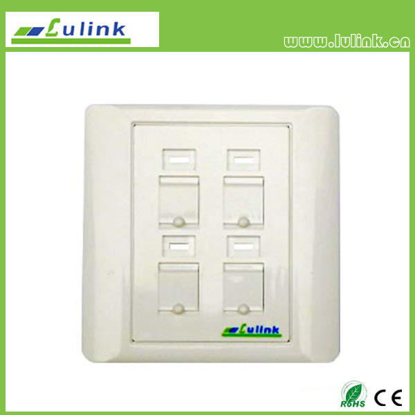 High Quality 86 Style Faceplate Information Outlet Socket for Sale