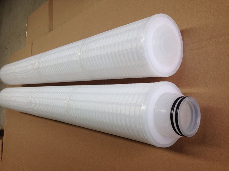 10 '' 20 Zoll Pes gefaltete Filterpatrone 0.2um 0.45 Micron für Pharmazeutika und Chemikalien